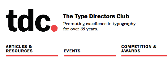 The Type Directors Club - Promoting excellence in typography for over 75  years.